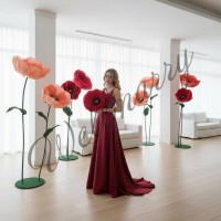 Ростовой цветок из бумаги "Мак" (цвет любой по договоренности)